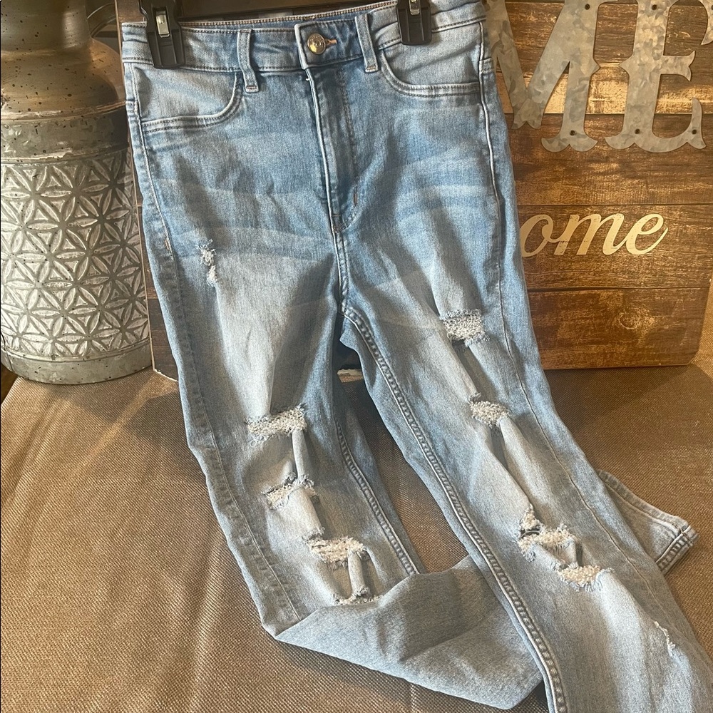 Modern Jeans High Rise Distressed Skinny  Size 4